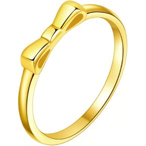 Jude Jewelers Stainless Steel Bowtie Bow Tie Knot Promise Statement Wedding Band Anniversary Promise Ring