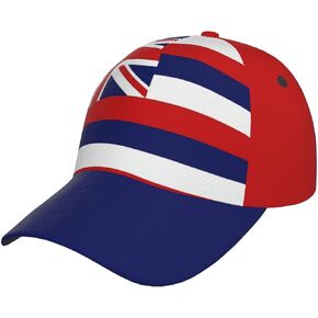 Cute Funny State Flag Trucker Hat for Men Women Retro Adjustable Snapback Baseball Hat Flag Cap