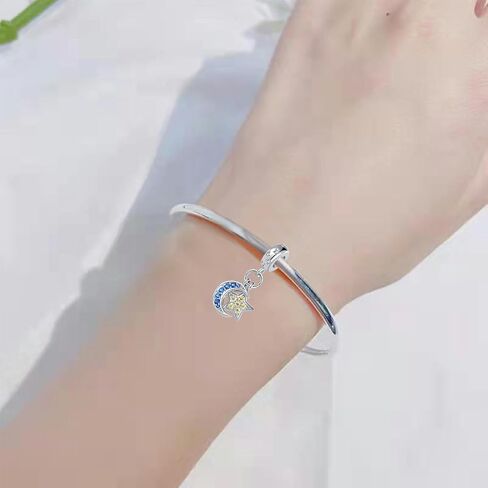 NARTGO سحر الأرض والشمس والقمر والنجمة الشمسية المتوافقة مع أساور Pandora Charms in Saudi Arabia