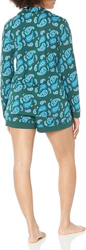 Cosabella Women's Bella Printed Comfort Long Sleeve Top Boxer Pajama Set in Saudi Arabia