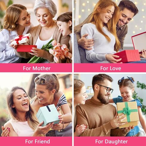 Souarts Travel Jewelry Box, PU Small Jewelry Box & Organizer, Rose Travel Jewelry Case for Women Girls, Ring Necklace Organizer Case Storage Gift Box in Saudi Arabia