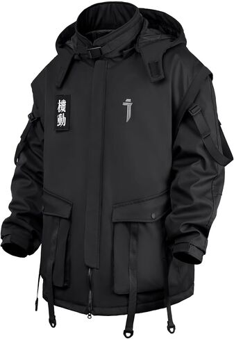 Niepce Inc Japanese Streetwear Techwear Men’s Winter Parka Jacket in Saudi Arabia