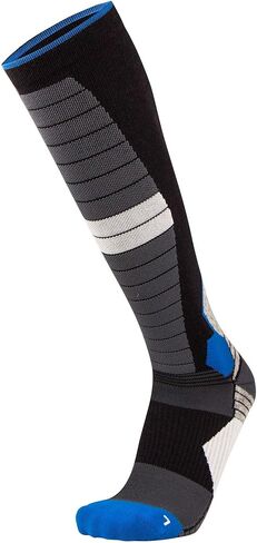 جوارب تزلج مضغوطة من صوف ميرينو - جوارب حرارية دافئة للتزلج على الجليد أو التزلج على الجليد أو تي سي in Kuwait