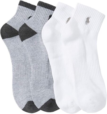 POLO RALPH LAUREN Men's Ankle Socks 4 Pack in Saudi Arabia
