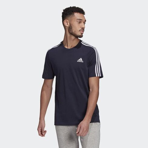 adidas Men's Essentials 3-stripes Tee in Saudi Arabia