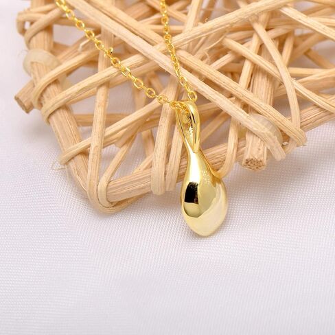 925 Sterling Silver 3/4 Inch Mini Spoon Charm Pendant Necklace in Saudi Arabia
