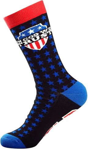 Hold Fast Adult Socks - In God We Trust - Black - One Size Fits Most, Black, One size in Kuwait