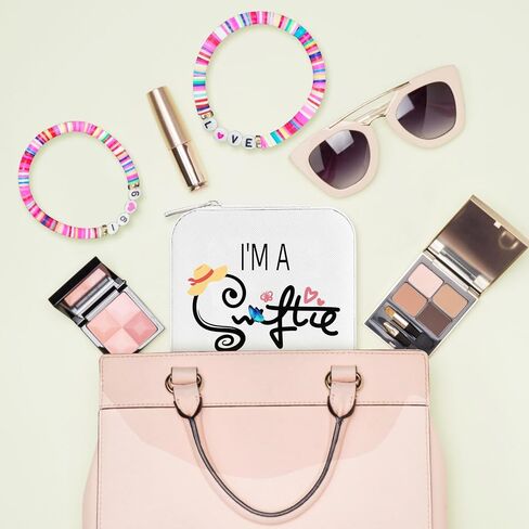 Fashion Jewelry Box Gift for Girl,Travel Jewelry Case for Women,Personalized Travel Jewelry Case with Bracelets for Fans,Blue Travel Jewelry Box | Mother’s Day Birthday Gifts for Women in Saudi Arabia