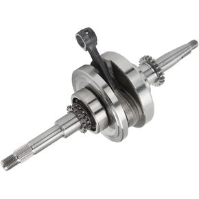 22T Crankshaft Assembly, Aluminum Alloy Stable Performance High Sensitivity Antirust Scooter Crankshaft for ATV 50cc 60cc 80cc 4 Stroke GY6 QMB139