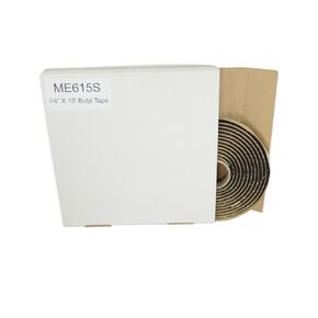Marcy Butyl Tape Auto Glass Solid Seal Roll 15' Roll 1/4" Round USA