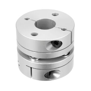 uxcell 12.7mm to 12mm Bore One Diaphragm Motor Wheel Flexible Coupling Joint