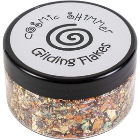 CREATIVE EXPRESSIONS 3PL Gilding Flakes 100ML LEA, Autumn Leaves