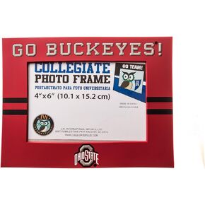 Collegiate Pulse OHIO STATE BUCKEYES PVC PHOTO FRAME