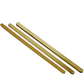 Guyker Guitar Brass Nut Shims Heightening Gasket Three Thicknesses of 0.5mm, 1.0mm and 2.0mm Luthier Tool