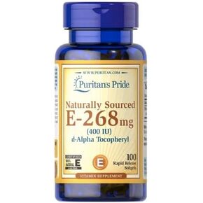 Puritan's Pride Vitamin E-400 iu Naturally Sourced-100 Count (540)