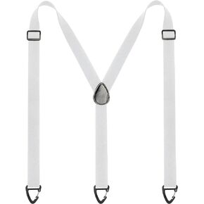 RBOCOTT Mens Hidden Suspender Under Clothes with 3 Snap Loop