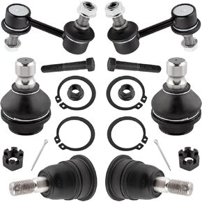 YMAUGP 6PCS Set Suspension Kit Ball Joints Sway Bar End Links Ball Joints For Nissan Armada 2005-2015, For Nissan Titan 2004-2015 for Infiniti QX56 2004-2013 K80647 K750146 K80994