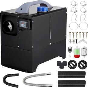 5KW Diesel Heater, Portable, Remote Control, LCD Monitor, Quick Heating for RV, Truck, Camper, Trailer
