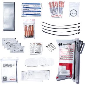 Uncharted Supply Co. First Aid Core Kit for Emergency Preparedness Survival, Car, Backpacking, Hiking, and Camping