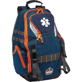 Ergodyne Arsenal 5244 Medic First Responder Trauma Backpack Jump Bag for EMS, Police, Firefighters, Blue