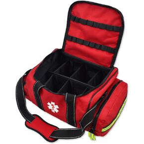 حقيبة Lightning X Large EMT Medic First Responder EMS للصدمات مع فواصل
