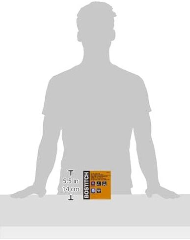 BOSTITCH Crown Staples, Narrow, 1 x 7/32-Inch, 18GA, 5000-Pack (SX50351G) in Saudi Arabia