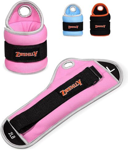 مجموعات أوزان المعصم من ZTTENLLY - حجم قابل للتعديل - مجموعات أوزان اليد للذراع للنساء والرجال - مناسبة للمشي والعلاج الطبيعي والجري واليوجا والتمارين الرياضية in Kuwait
