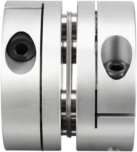 uxcell 12.7mm to 12mm Bore One Diaphragm Motor Wheel Flexible Coupling Joint in Saudi Arabia