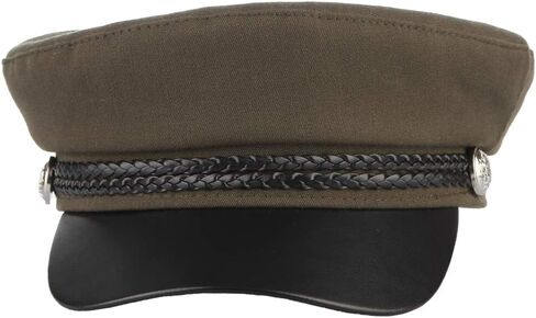 قبعة GEMVIE للسيدات من Newsboy قبعة كلاسيكية مسطحة Fiddler قبعة Captain Fisherman's Sailor in Kuwait