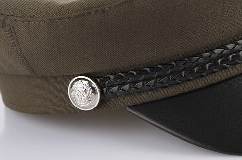 قبعة GEMVIE للسيدات من Newsboy قبعة كلاسيكية مسطحة Fiddler قبعة Captain Fisherman's Sailor in Kuwait