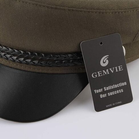 قبعة GEMVIE للسيدات من Newsboy قبعة كلاسيكية مسطحة Fiddler قبعة Captain Fisherman's Sailor in Kuwait