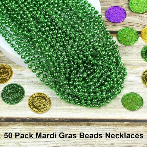 AORZIT Necklaces Bulk for Mardi Gras Christmas Carnival Birthday Holiday Party Favors Costume Accessories Decor in Saudi Arabia