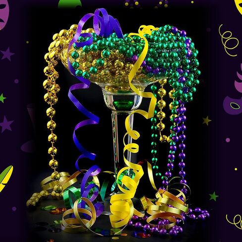قلادات AORZIT بالجملة من أجل Mardi Gras عيد الميلاد الكرنفال وأعياد الميلاد وحفلات أعياد الميلاد وإكسسوارات الديكور in Kuwait