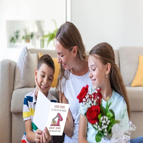 بطاقة عيد الأم المضحكة للزوجة، بطاقة عيد الميلاد الأولى للأم، هدايا بطاقات عيد الأم الفريدة للنساء، بطاقة عيد ميلاد الأم اللطيفة من ابنة الابن in Kuwait