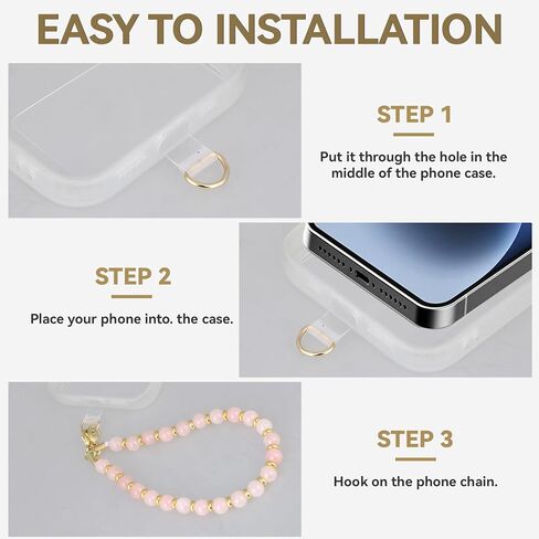 حزام معصم للهاتف الخلوي مطرز بالرخام من KALIONE مع علامة تبويب حبل، حبل معصم قابل للفصل للهاتف المحمول بدون استخدام اليدين، حزام معصم قابل للتعديل لحزام الهاتف للنساء in Kuwait