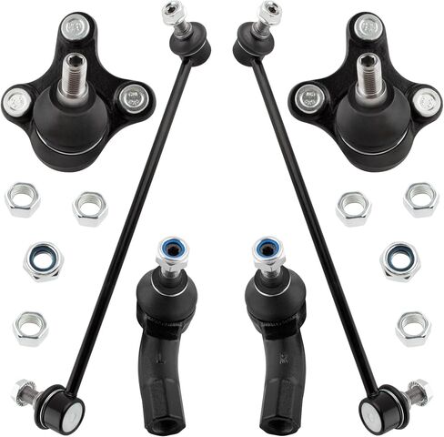 YMAUGP Front Lower Ball Joints Sway Bar links Outer Tie Rod End K80478 K80663 K80662 ES80666 ES80667 For Audi A3 2006-2013,for Audi A3 Quattro 2006-2013,for Volkswagen Eos 2007-2016 Golf 2010-2014 in Saudi Arabia
