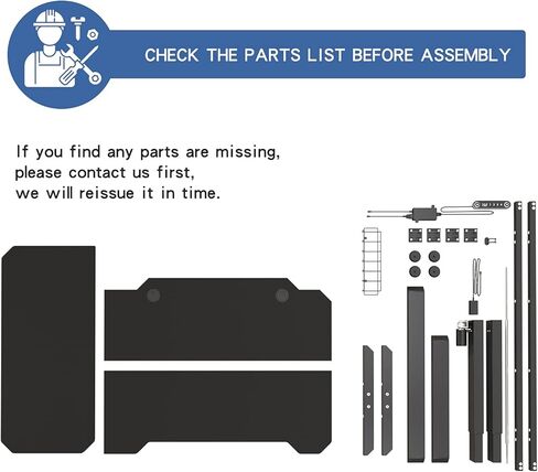 مكتب قائم قابل للتعديل بارتفاع كهربائي على شكل حرف L من bilbil مقاس 59 بوصة، طاولة مرتفعة للمكتب المنزلي مع لوحة توصيل، إطار أسود وأعلى in Kuwait