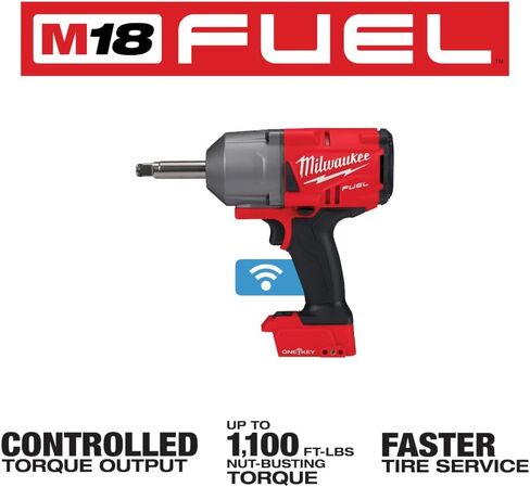 M18 FUEL 1/2 بوصة. مفتاح ربط عزم الدوران الممتد ذو التحكم في السندان مع مفتاح واحد in Saudi Arabia