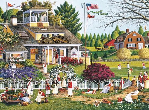 Buffalo Games - Silver Select - Charles Wysocki - Love - 1000 Piece Jigsaw Puzzle for Adults Challenging Puzzle Perfect for Game Nights - Finished Size 26.75 x 19.75 in Saudi Arabia