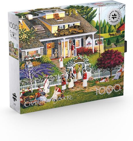 Buffalo Games - Silver Select - Charles Wysocki - Love - 1000 Piece Jigsaw Puzzle for Adults Challenging Puzzle Perfect for Game Nights - Finished Size 26.75 x 19.75 in Saudi Arabia