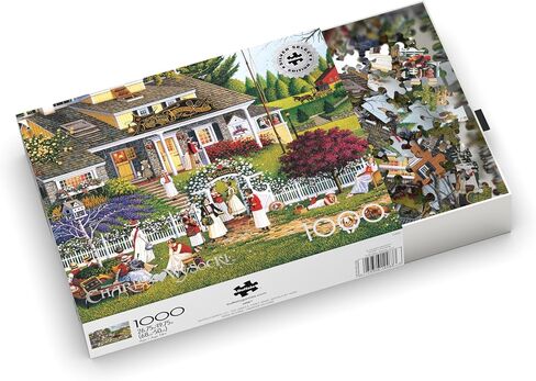 Buffalo Games - Silver Select - Charles Wysocki - Love - 1000 Piece Jigsaw Puzzle for Adults Challenging Puzzle Perfect for Game Nights - Finished Size 26.75 x 19.75 in Saudi Arabia