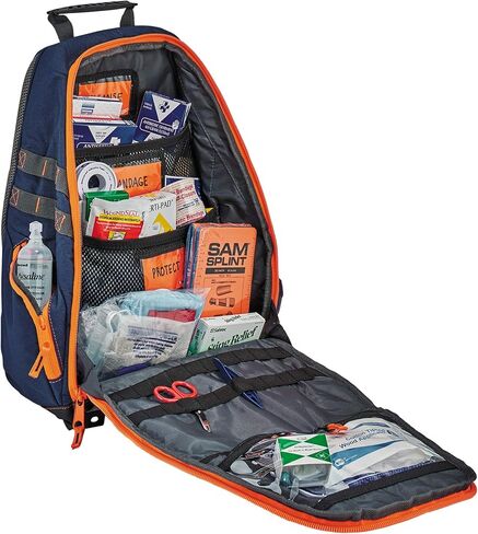 Ergodyne Arsenal 5244 Medic First Responder Trauma Backpack Jump Bag for EMS, Police, Firefighters, Blue in Saudi Arabia