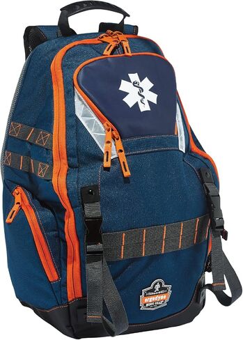 Ergodyne Arsenal 5244 Medic First Responder Trauma Backpack Jump Bag for EMS, Police, Firefighters, Blue in Saudi Arabia