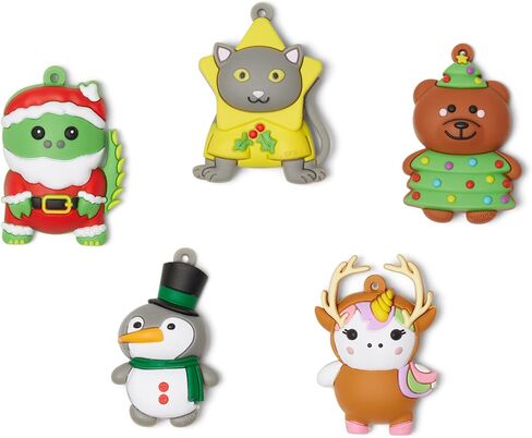 Crocs Jibbitz Pingu Mattel Shoe Charms, Pingu, 5-Pack in Saudi Arabia