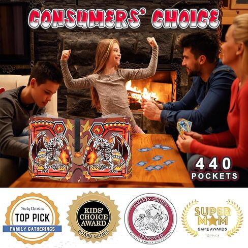 1008 Card Card Binder 9 Pocket ، موثق بطاقات 3 حلقة مع 56 صفحة الأكمام القابلة للإزالة ، وألبوم بطاقة تجميع بطاقة تداول عالية التخزين مقاومة للماء Careing Card Abrum for MTG TCG Cards in Saudi Arabia