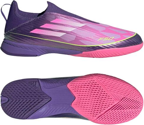Adidas Unisex-Child F50 League Laceless Indoor Sneaker in Saudi Arabia