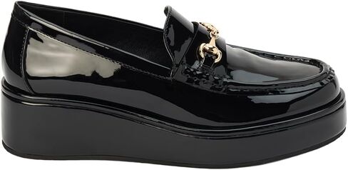 Coconuts by Matisse Womens Kimbra Platform Loafers Casual - Black in Saudi Arabia