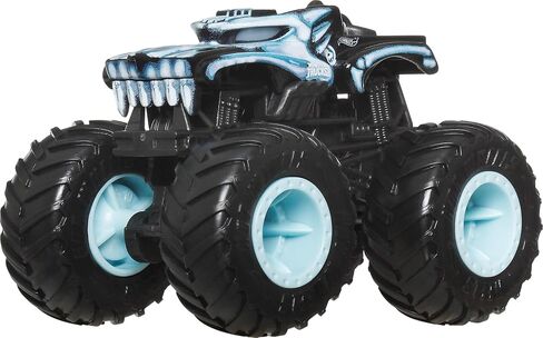 Hot Wheels Toy Cars & Monster Trucks, Sharks vs. Dinos Multipack with 2 Big Rigs, 2 1:64 Scale Monster Trucks & 2 1:64 Scale Vehicles in Saudi Arabia