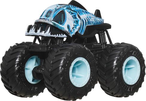 Hot Wheels Toy Cars & Monster Trucks, Sharks vs. Dinos Multipack with 2 Big Rigs, 2 1:64 Scale Monster Trucks & 2 1:64 Scale Vehicles in Saudi Arabia