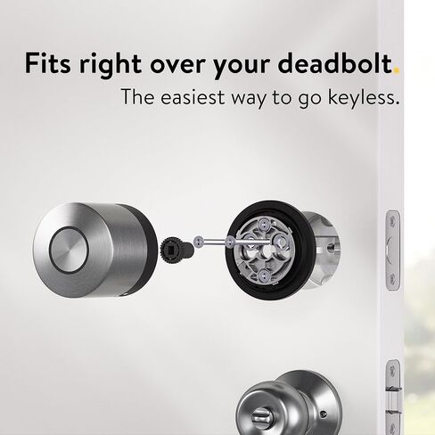 NUKI KEYPAD 2 ، الوصول إلى باب البصمات ، إدخال رمز آمن للقفل الذكي ، التثبيت السهل ، دخول بدون مفتاح للأطفال ، كبار السن ، الضيوف ، وصول خالي من الهواتف الذكية in Kuwait